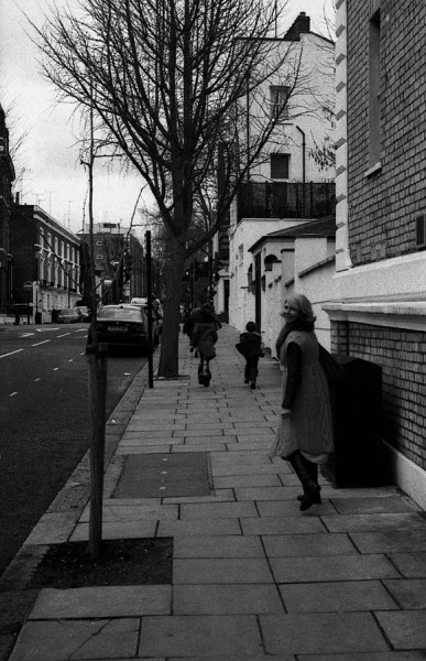 with Nina in London, New Year 2012 / Neopan 1600